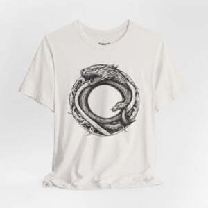 Dragon's Endless Cycle - Graphic Tee - 100% Jersey Cotton