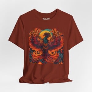 The Fiery Ascension - Graphic Tee - 100% Jersey Cotton