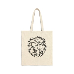 Alpha’s Embrace - Canvas Tote