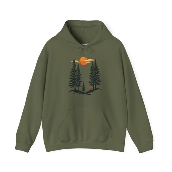 Among The Pines -  Hooded Sweatshirt - Image 3