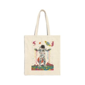 Astronaut in Wonderland - Canvas Tote