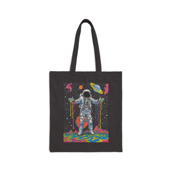 Astronaut in Wonderland - Canvas Tote - Image 2