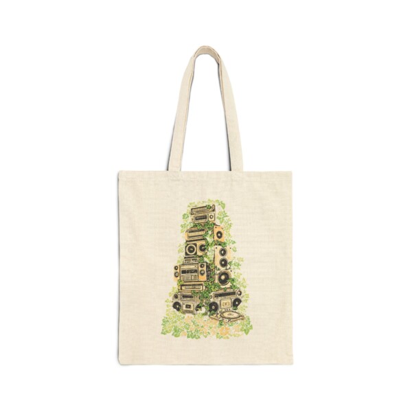 Boombox Botanica - Canvas Tote - Image 2