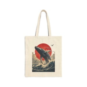 Breaking the Surface - Canvas Tote