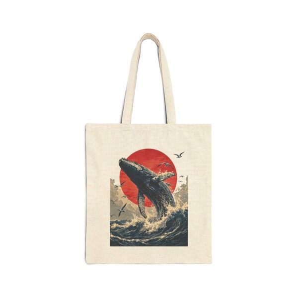 Breaking the Surface - Canvas Tote