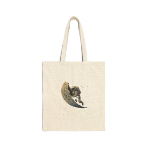 Cosmic Cliffhanger - Canvas Tote