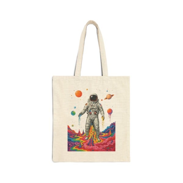 Dripping Through the Universe - Canvas Tote