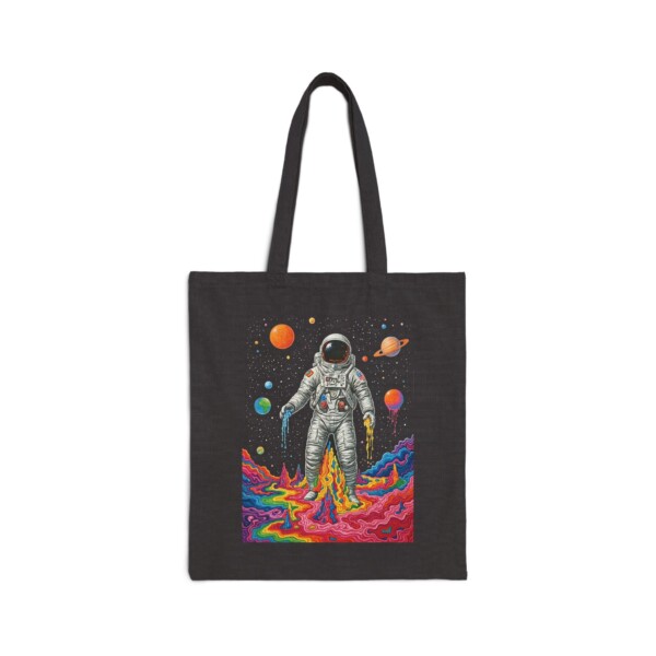 Dripping Through the Universe - Canvas Tote - Image 2