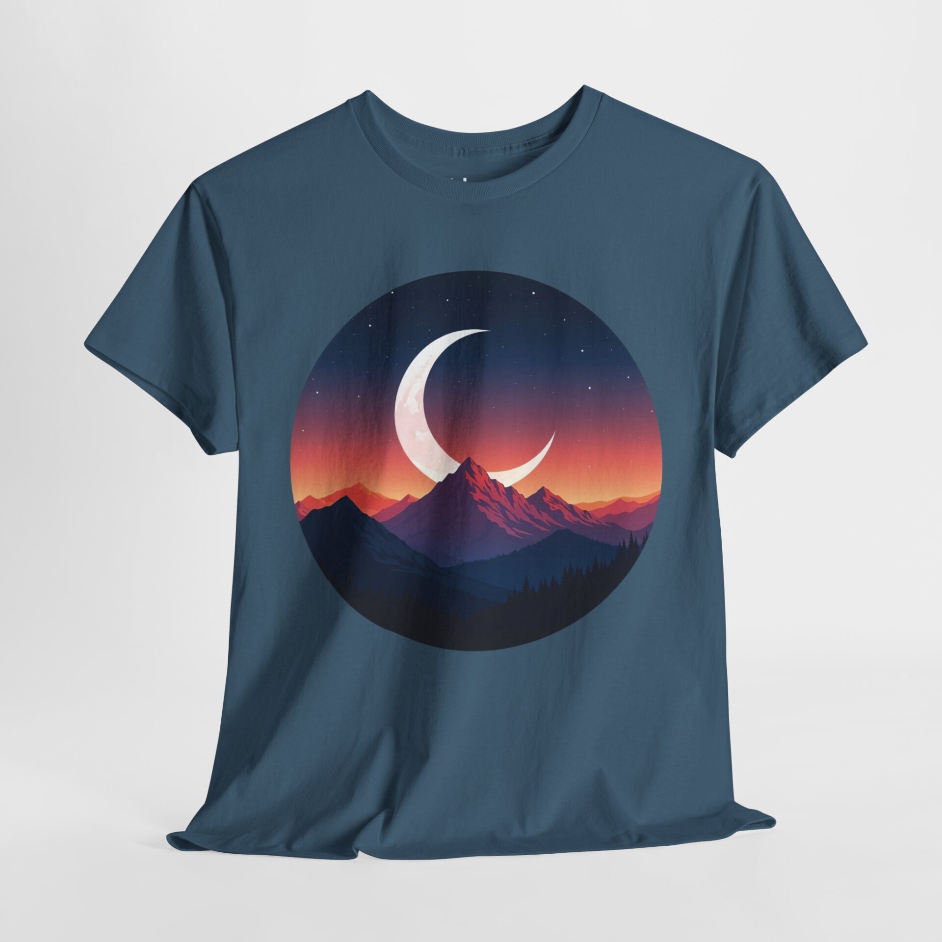 Alpine Moonlit Dream - Graphic Tee - Image 2