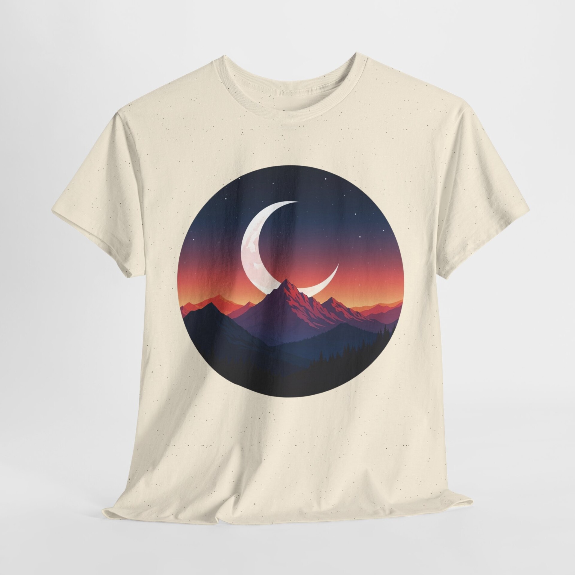 Alpine Moonlit Dream - Graphic Tee - Image 4