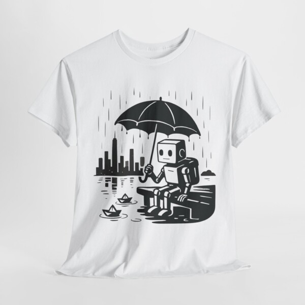 Binary Blues at the Boardwalk - Graphic Tee - Image 2