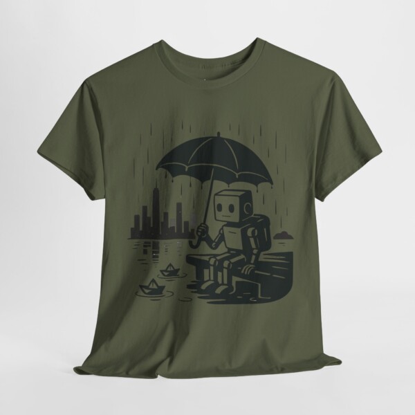 Binary Blues at the Boardwalk - Graphic Tee - Image 4