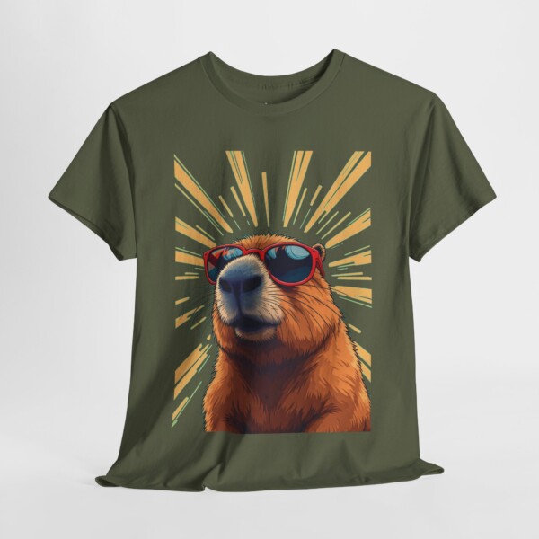 Capybaradise Vibes - Graphic Tee - Image 4