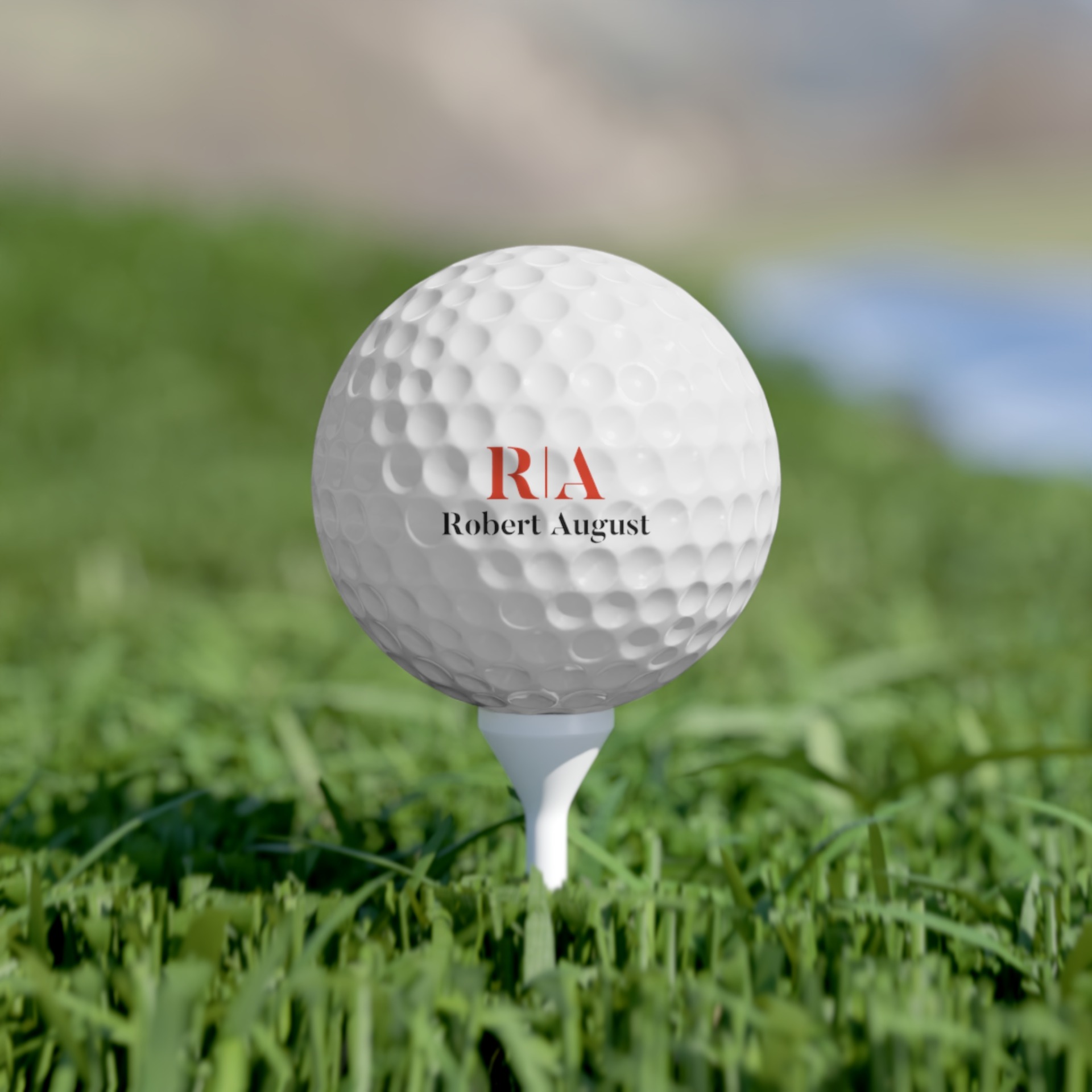 Robert August Logo Golf Balls - Image 4