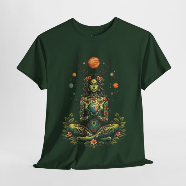 Cosmic Flora - Graphic Tee - Image 2