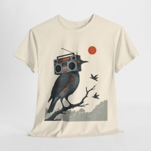Feathered Frequencies - Graphic Tee
