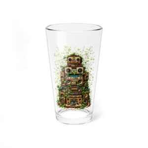 Grooves Gone Green - Pint Glass, 16oz