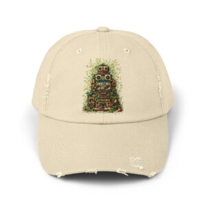 Grooves Gone Green - Distressed Cap
