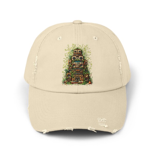 Grooves Gone Green - Distressed Cap