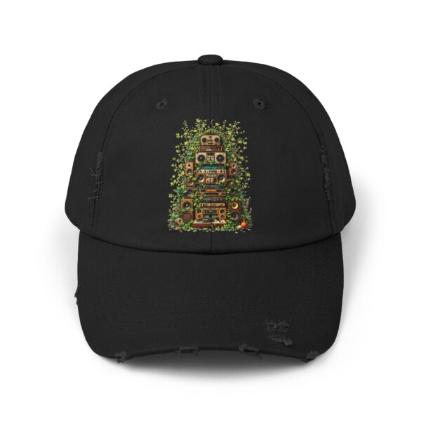 Grooves Gone Green - Distressed Cap - Image 3