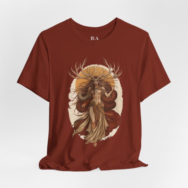 Guardian of the Mystical Wilds - Jersey Cotton Graphic Tee Shirt
