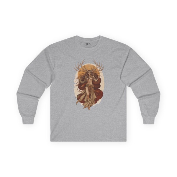 Guardian of the Mystical Wilds - Long Sleeve Graphic Tee - Image 8