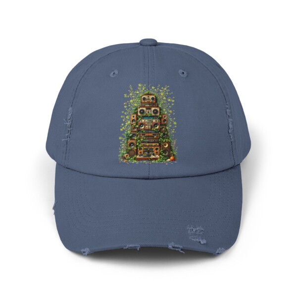 Grooves Gone Green - Distressed Cap - Image 5