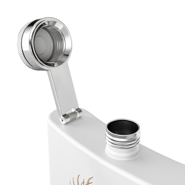 Guardian of the Mystical Wilds- Stainless Steel Flask, 6oz - Image 3