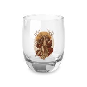 Guardian of the Mystical Wilds - Whiskey Glass