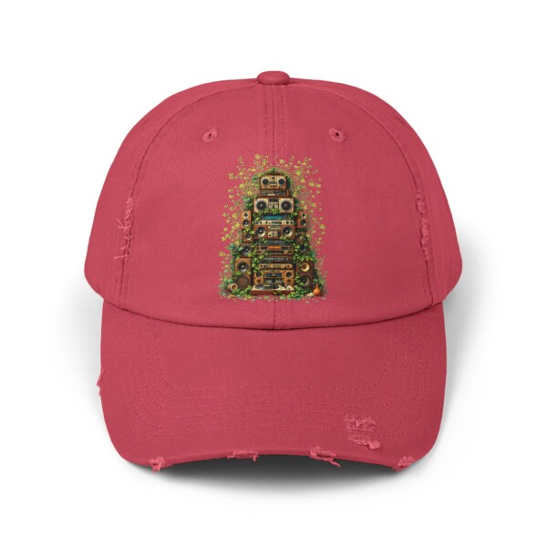 Grooves Gone Green - Distressed Cap - Image 7