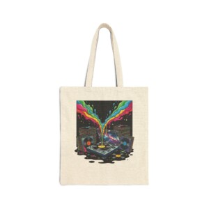 Grooves of the Galaxy - Canvas Tote