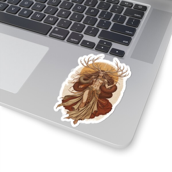 Guardian of the Mystical Wilds - Kiss Cut Sticker - Image 2