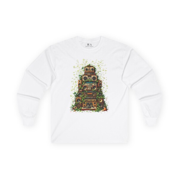 Grooves Gone Green - Long Sleeve Graphic Tee - Image 2
