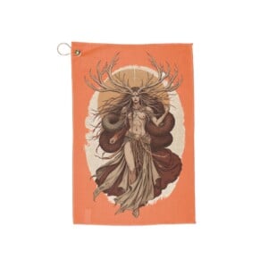 Guardian of the Mystical Wilds  - Golf Towel