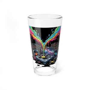 Grooves of the Galaxy - Pint Glass, 16oz