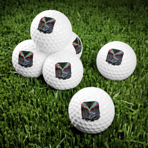 Grooves of the Galaxy - Golf Balls (Set of 6) - Image 3