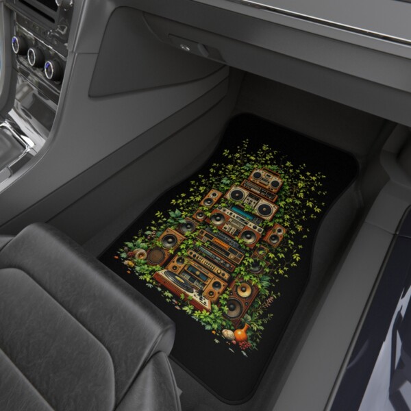 Grooves Gone Green - Car Mats (2x Front) - Image 5