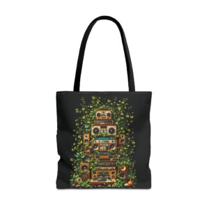 Grooves Gone Green - Tote Bag