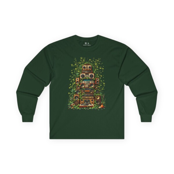 Grooves Gone Green - Long Sleeve Graphic Tee - Image 3