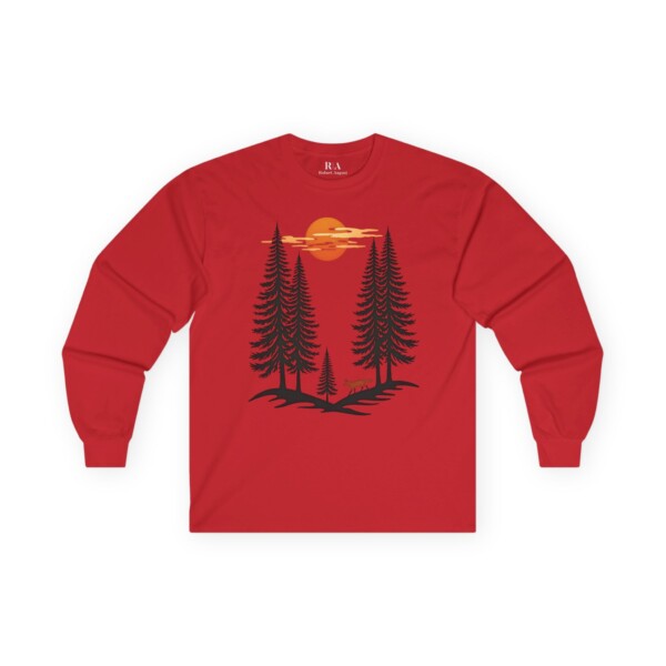 Among the Pines - Long Sleeve Graphic Tee - Image 3