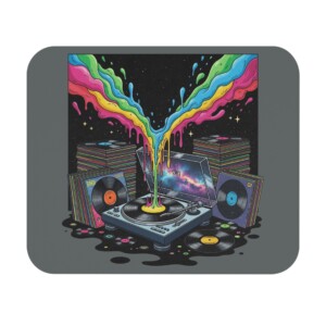 Grooves of the Galaxy - Mouse Pad