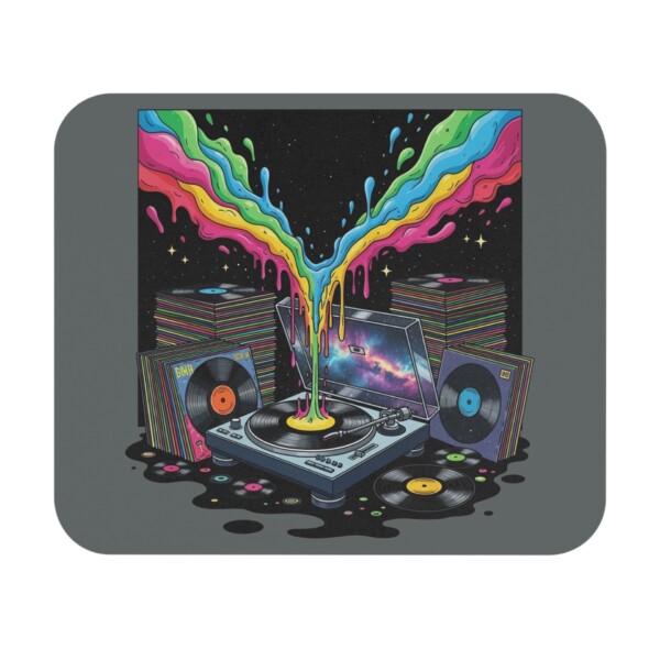 Grooves of the Galaxy - Mouse Pad
