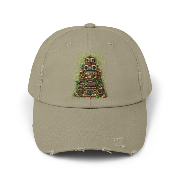 Grooves Gone Green - Distressed Cap - Image 2