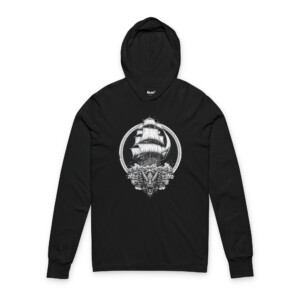 Abyssal Roar - Hooded Long Sleeve Tee Shirt