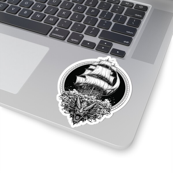 Abyssal Roar - Kiss Cut Sticker - Image 2