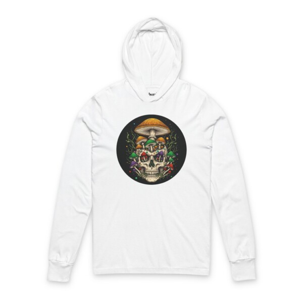 Afterlife in Bloom - Hooded Long Sleeve Tee Shirt - Image 2