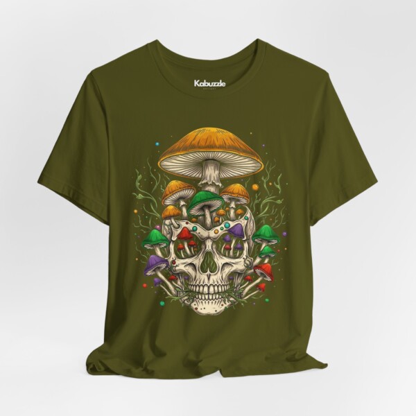 Afterlife in Bloom- Jersey Cotton Graphic Tee Shirt - Image 3