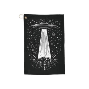 Alien Beacon  - Golf Towel