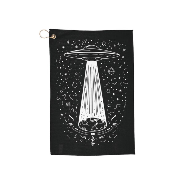 Alien Beacon  - Golf Towel