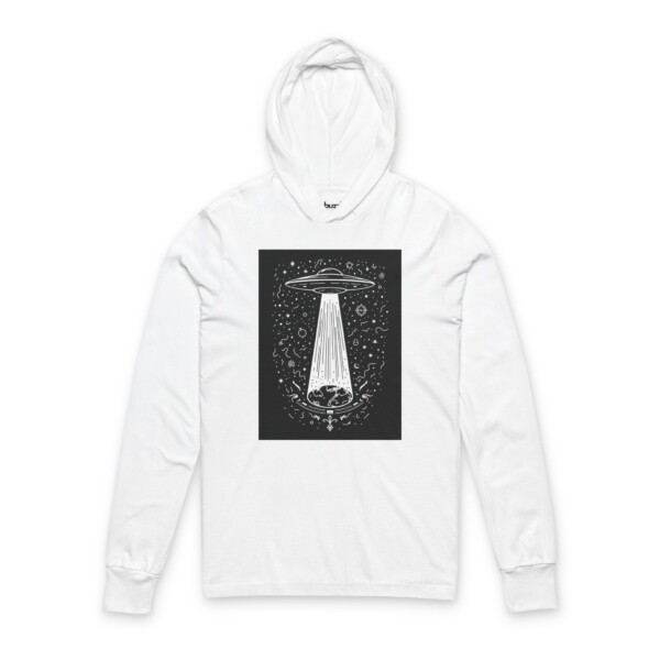 Alien Beacon - Hooded Long Sleeve Tee Shirt - Image 2